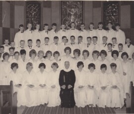 Konfirmanter fra Tasta, Tjensvoll, og
øyane.
Våren 1964.
Neste bilde har navnene til konfirmantene!