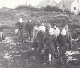 Stien over Veden i 1969 - 70.