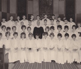 Konfirmanter fra Tasta, Tjensvoll, og
øyane.
Høst 1963.
Neste bilde har navnene til konfirmantene!